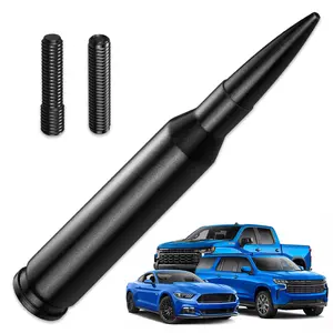 PREMIUM Replacement Antenna for Dodge Ram Pickups and Ford F-150, F-250/F-350 Super Duty, F-150 Raptor, and Bronco – Short Antenna with Anti-Theft Design, Fits 1990 and Newer Models