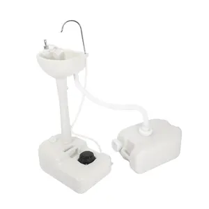 Portable Outdoor Hand Sink with 24L Removable Tank Heavy Duty for Camping RV Water Station Dishwashing
