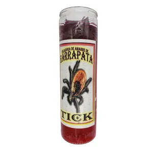 TICK PREPARED RITUAL CANDLE / VELADORA DE GARRAPATA PREPARADA