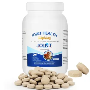 Joint Health Chews for Dogs 100 Tablets Glucosamine Chondroitin Supplement Relieves Stiffness Supports Mobility & Joint Health