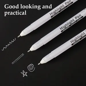 Art Gel Pens, 3-12 Pack, 0.8mm Ultra Fine Tip, Ink Pens, Drawing Pens Set, Ideal for Artists Drawing, Marking, Highlighting, Adult Teen Student Supplies