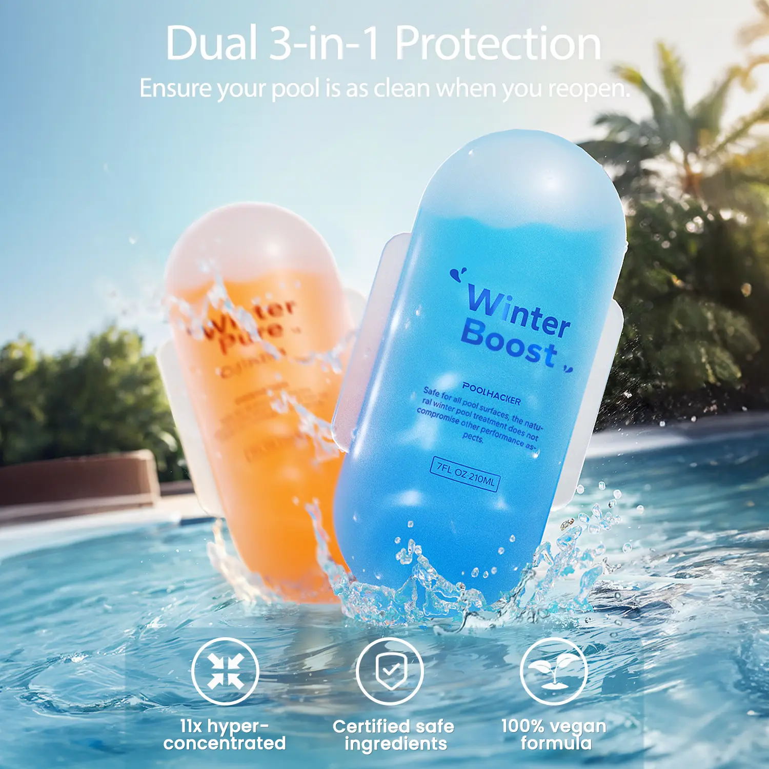 Winter Pure Capsule for pool Winter Pure Capsule for pool