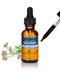 Organic Liquid Valerian Root Extract for Sleep & Relaxing, Calming Nighttime Sleep Support Supplement, Sugar-Free, Herbal Supplement*