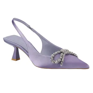 BELOVELY Women's Pointed Toe Kitten Heel Mules - Comfortable Footwear for Everyday Wear - Walking Shoes, Girl Nail Elegant Decor Stylish Decor Stylish Elegant Nail