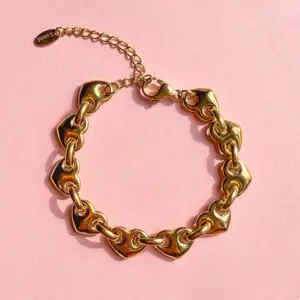 Heart Link Bracelet