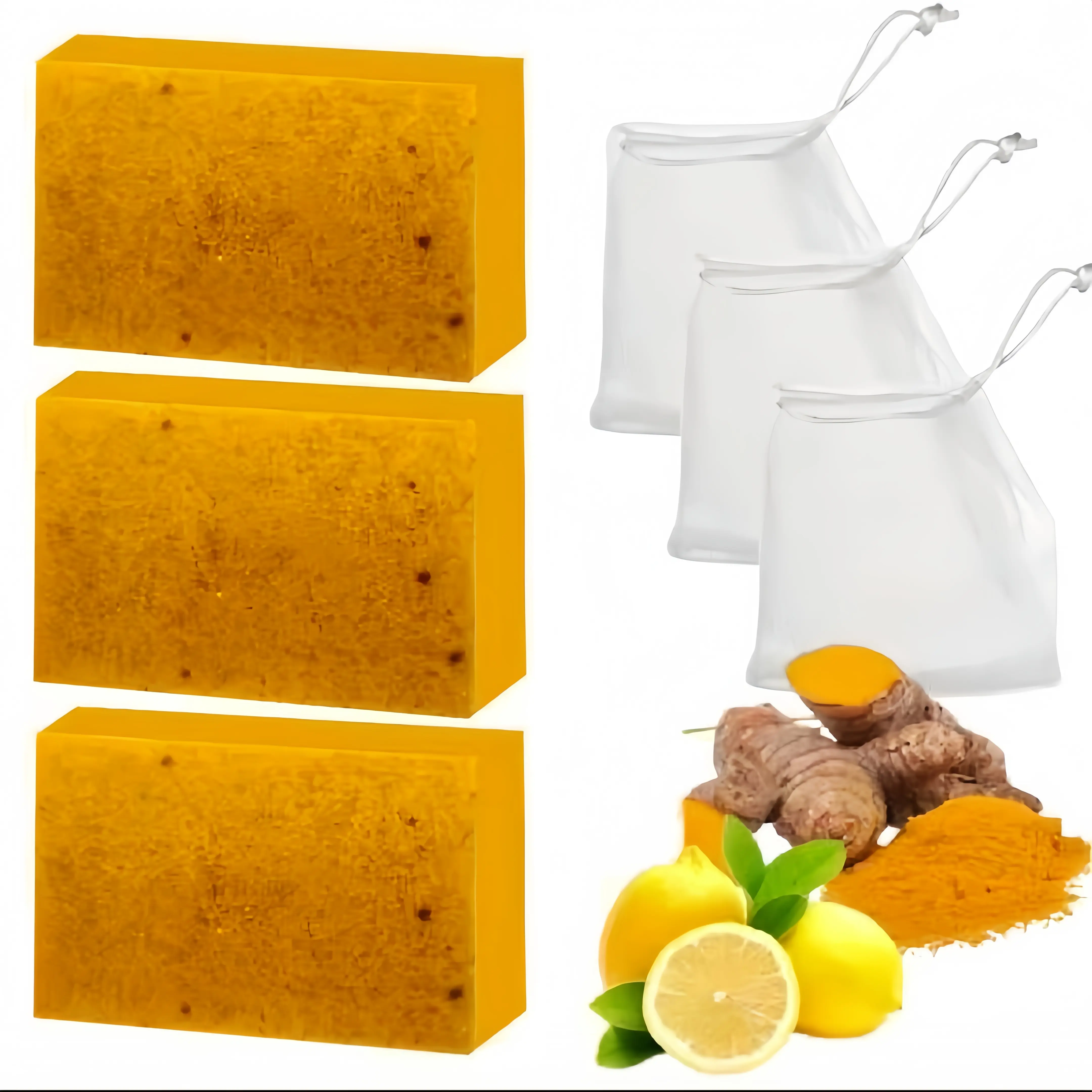 Kojic Turmeric Face Soap, Kojic Soap, Face Cleansing Soap, Turmeric Face and Body Soap, Kojic Face and Body Soap#backtoschool