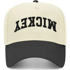 Mic Upside Down Reversed Vintage Trucker Hat - Unisex Viral Trendy Theme Park Hat for Men & Women