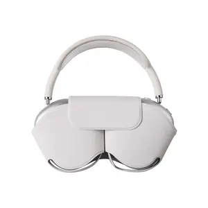 Protective Case for AirPods Max Headset Earphone, Headphone Bag, PU Leather Material with Soft Inner Fur, Sleep Function, Magnetic Opening, Comfortable Grip