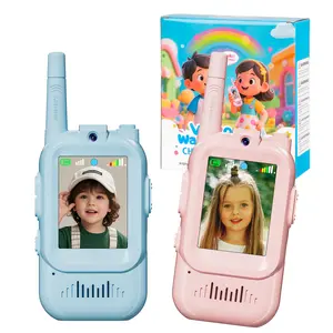 Aontess Kids Video Walkie Talkies Toys- 2 Pack, Long Range, No internet connection required, with Camera, Ideal for 3 - 12 Year Olds, Perfect for Outdoor Play & Indoor Fun,Holiday Gifts For Children, Christmas Gifts from the shop Toyy box