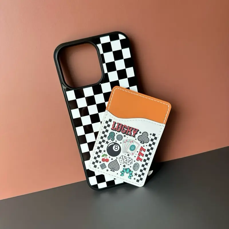 LUCKY PHONE CASE WITH CARD WALLET
