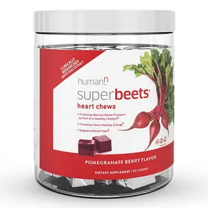 HumanN SuperBeets Heart Chews, 90 Count