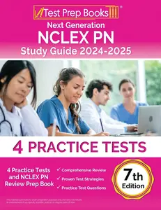 USED-Next Generation NCLEX PN Study Guide 2024-2025: 4 Practice Tests and NCLEX PN Review Prep Book [7th Edition] by Morrison, Lydia (Paperback)