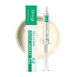 Melatoning Ampoule - Official Product 99% Pure EGF Peptide Hydrating Serum with Niacinamide & Glutathione for Uneven Skin & Visible Spots - Fast Absorbing Day & Night Korean Skincare