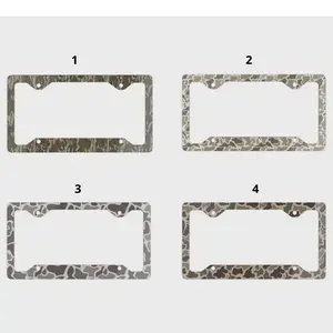 Not_chrome F*ck You FU License Plate Frame