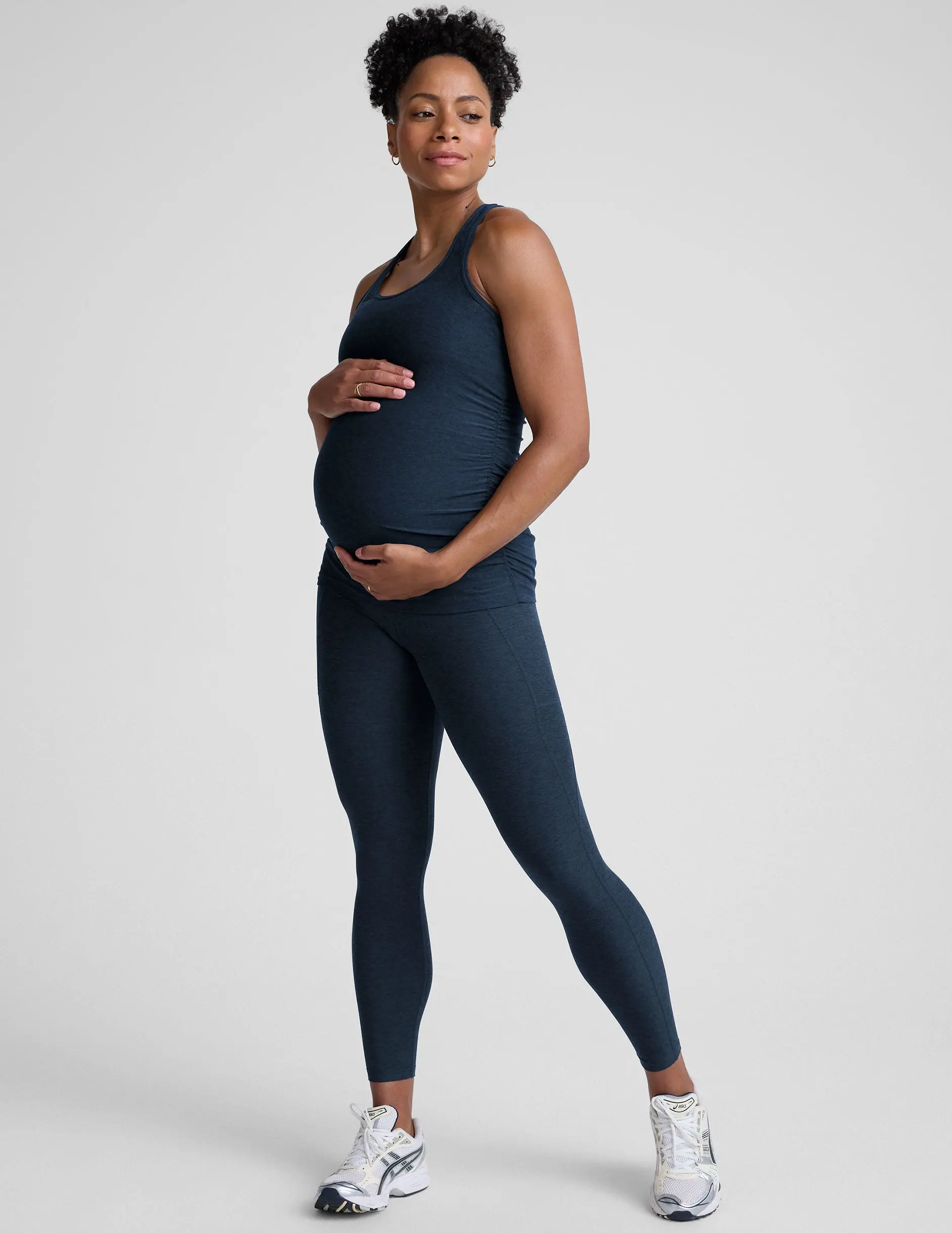 Spacedye™ Love the Bump Maternity Pocket Midi Legging