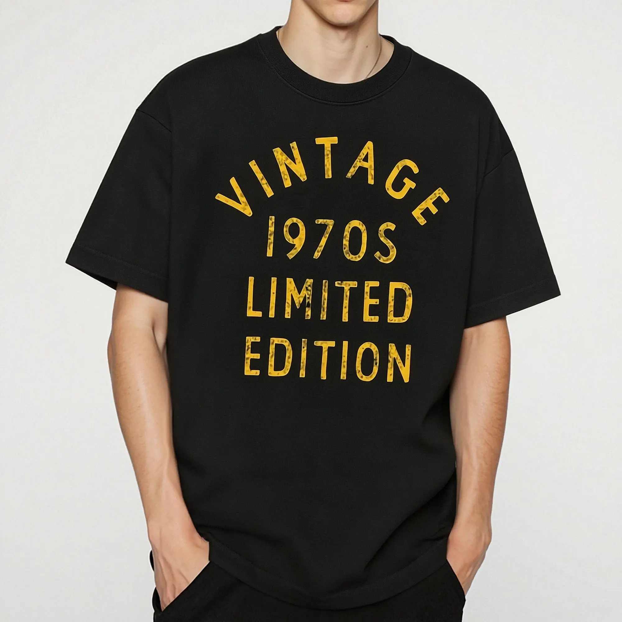 Vintage 1970s Limited Edition T-Shirt Fun Cool 1970s Theme Classic Women's Tee Loose Fit Unisex Graphic Tee