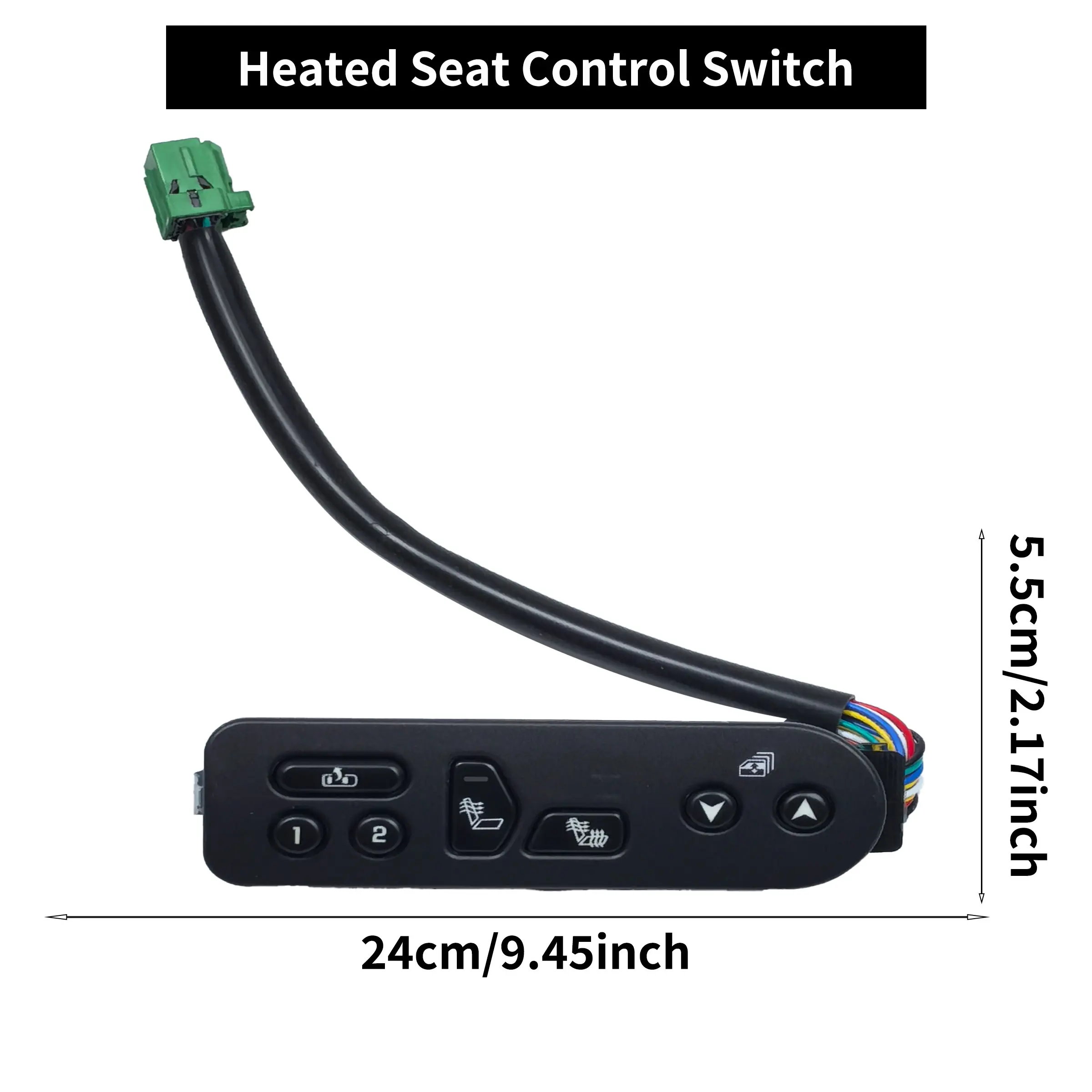 Oe:15117125 Hummer H2 Driver Seat Adjustment Memory Heat Switch, Fits 2005-2007 Pickup/suv 6.0L V8, Compatible Models