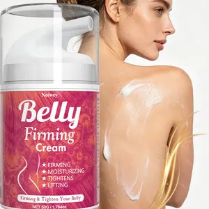50g Belly Firming & Smoothing Cream, Tightening Lotions, formulated with Hyaluronic Acid, Caffeine and Shea Butter to hydrate and nourish belly, inner thighs and body, suitable for all skin types