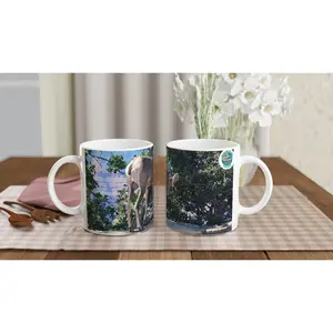 Grand Canyon Ram Ceramic Mug – 11oz Dishwasher & Microwave Safe Gift Drinkware Glossy