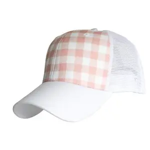 Blush Buffalo Trucker Hat