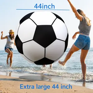 MIDOAIS Giant Inflatable Soccer Ball - Extra-Large Festive Decorative Balloon for Outdoor Sports, Beach Use