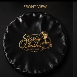 Sissi Charles Luxury Satin Bonnet – Adjustable Sleep Cap for Hair Protection