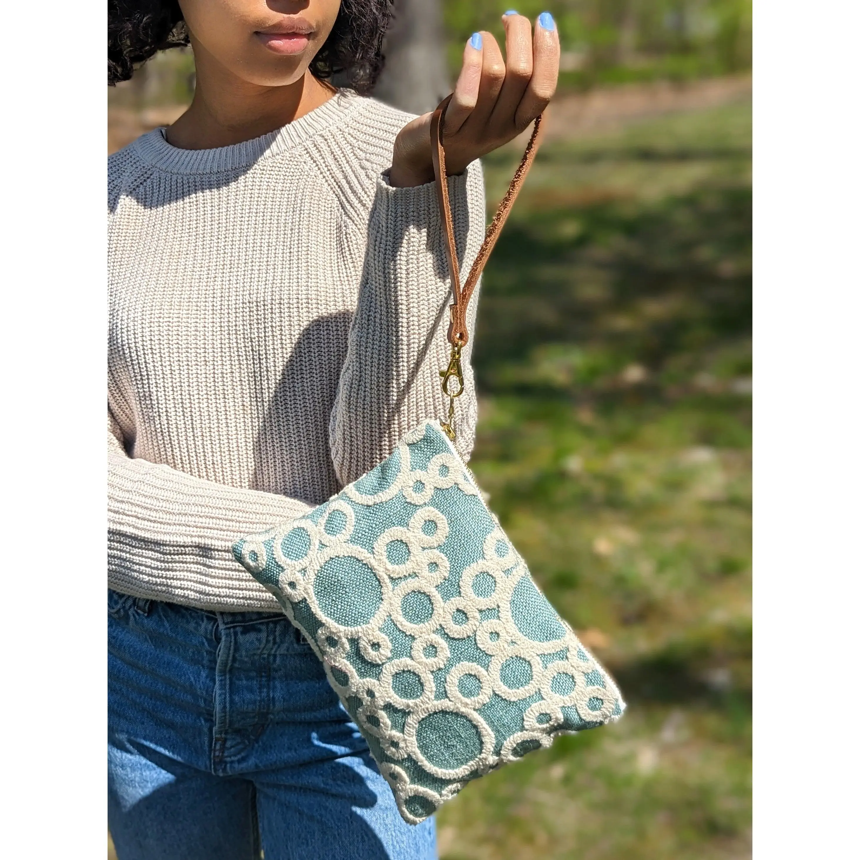 Circle Game Wristlet Purse