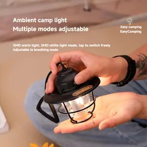 Mini outdoor camping light, ultra long endurance tent light, ultra light atmosphere courtyard light