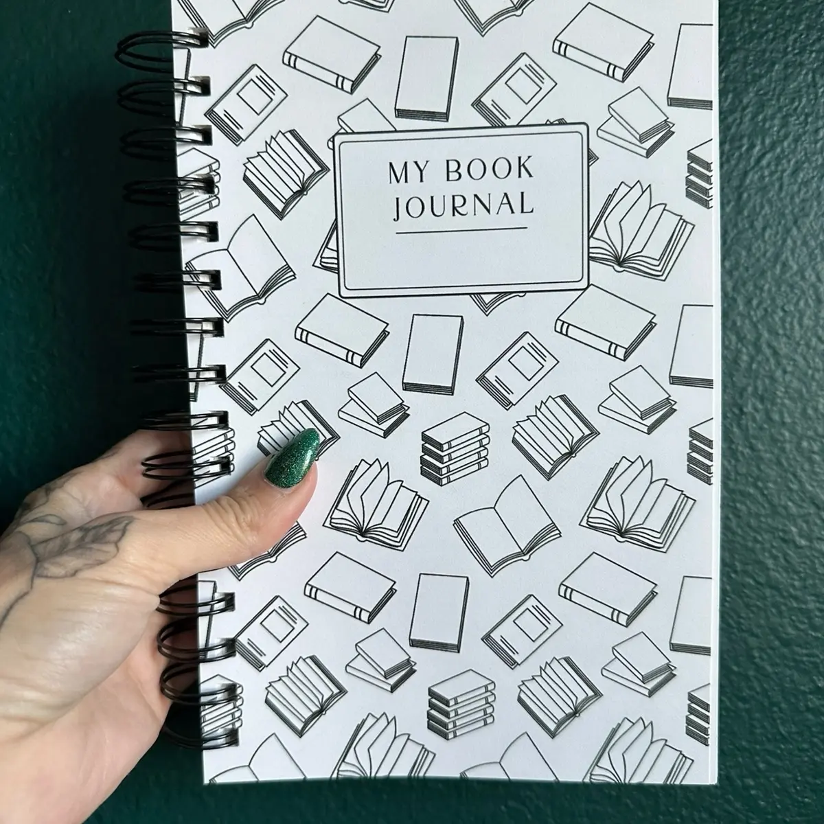 Book Review Journal with trackers and more