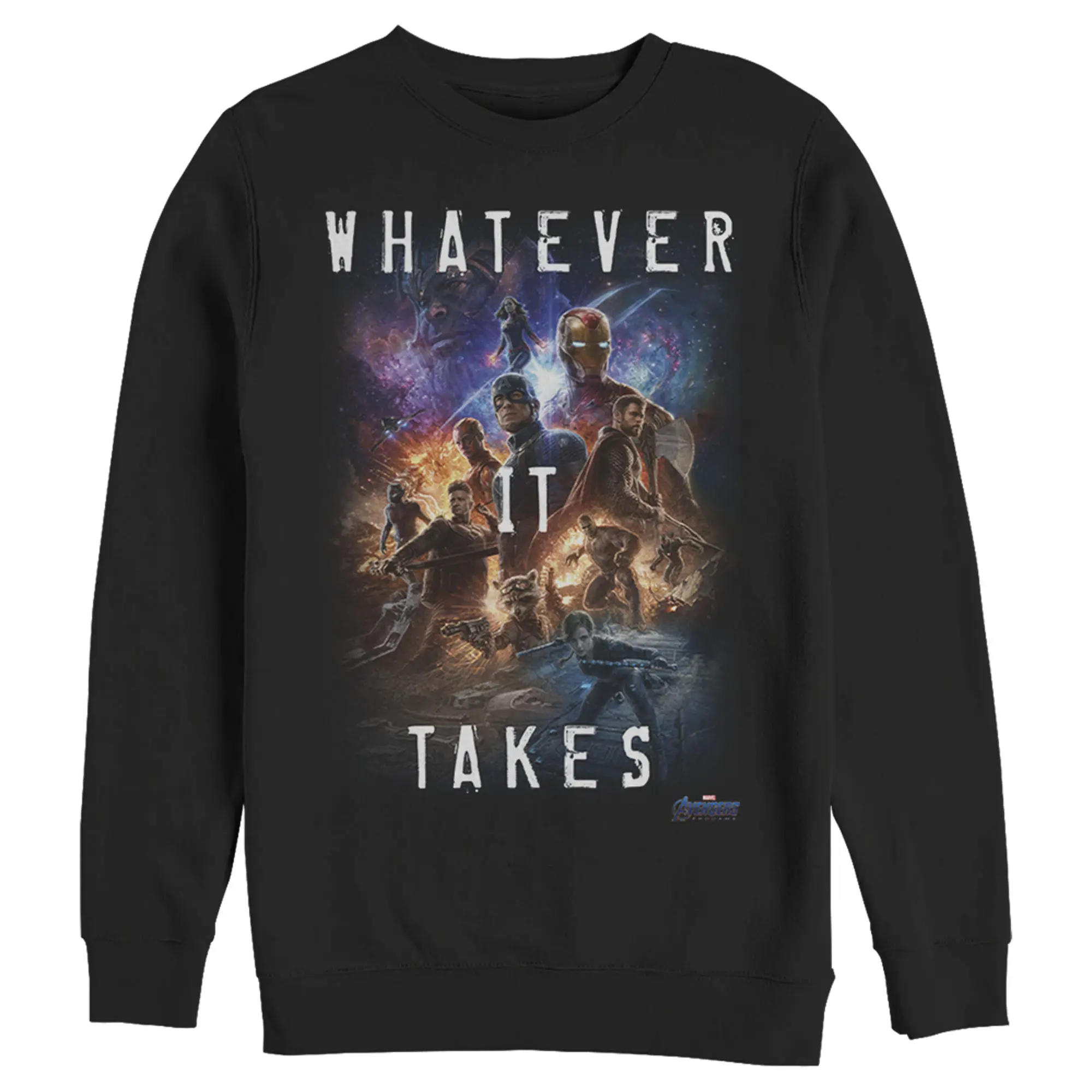 Men's Marvel Avengers: Endgame Whatever It Takes Poster Sweatshirt