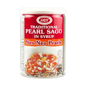 AGV Traditional Pearl Sago In Syrup Neo Neo Pearls 260g