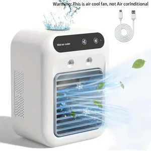 Portable USB Desktop Fan with Rechargeable 1800mah Battery, Mini Personal Cooling Device for Dorms and Offices, Summer Gift Choice, Travel Fan