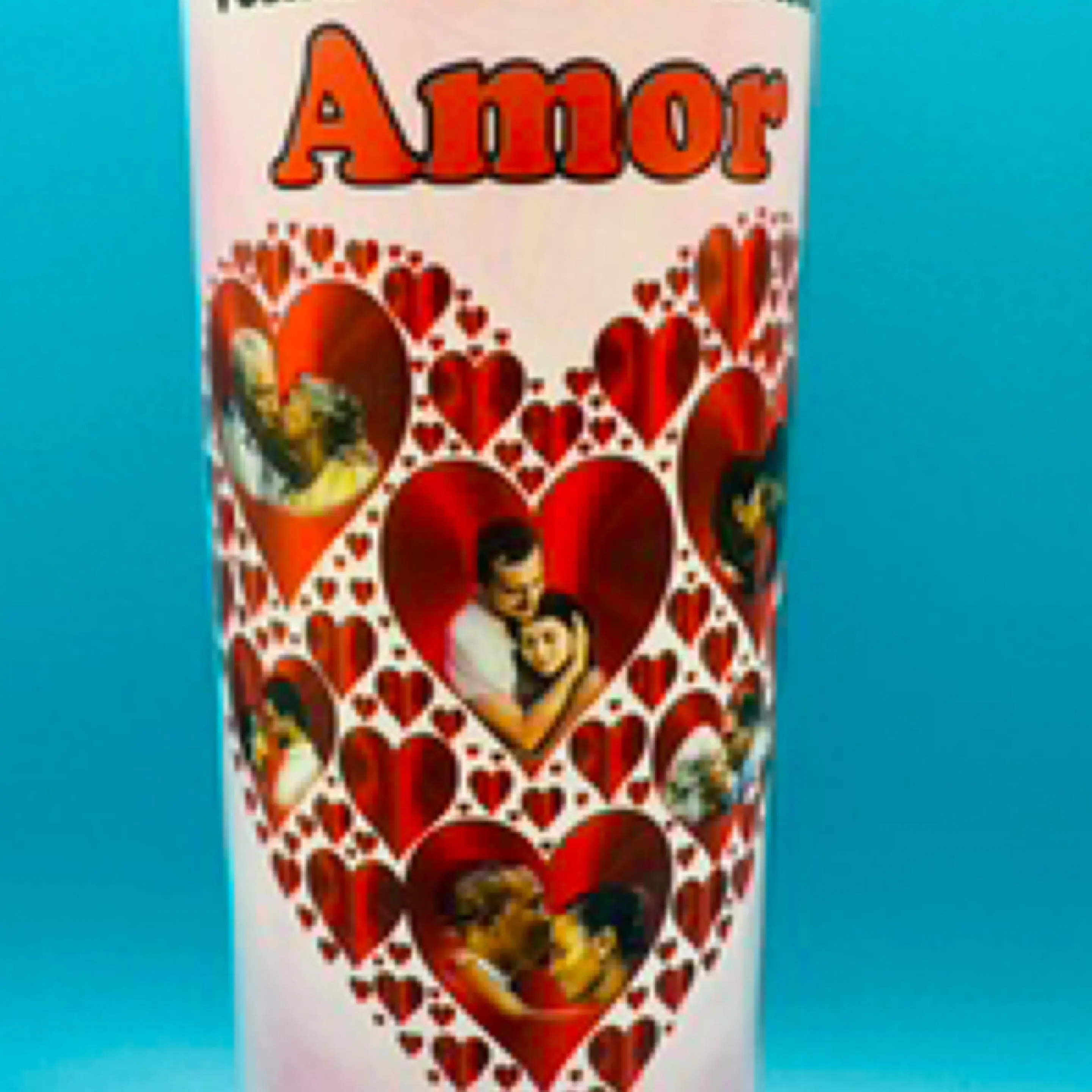 Charged Scented Love Amor Aromatherapy Candle, Romantic Candle Gift for Room Decor, Ideal for Focusing Spiritual Energy & Spiritual Focus