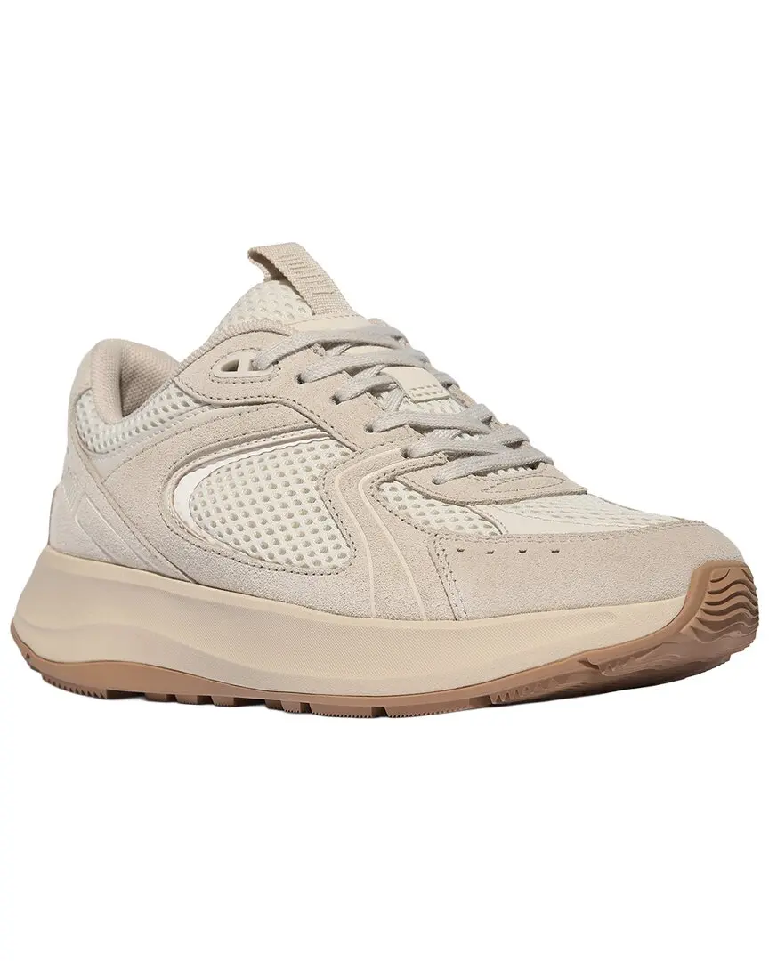 FitFlop F-Mode Flow Crystal Suede Sneaker
