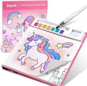 Paint with Water Coloring Books for Toddlers, Watercolor Painting Sets for Kids Ages 3-5 4-8, Arts and Crafts Drawing Activities Toy Birthday Gift for Boys Girls (Magical Pony)