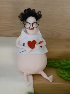 LOVE Rene Special Edition -  Choose Your Hair Color - Squishy and Deformable Funny Toy for Stress Relief!