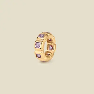 June Birthstone Spacer Charm