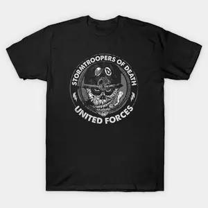 united forces Classic T-Shirt, Stormtroopers Of Death Shirt, chromatic death unisex shirt, billy milano Tees, anthrax, unitedforces, sargent d, Casual, Fashion, Menswear, Retro, Streetwear, Top, Vintage, Classic, Stylish, Basic, Cotton