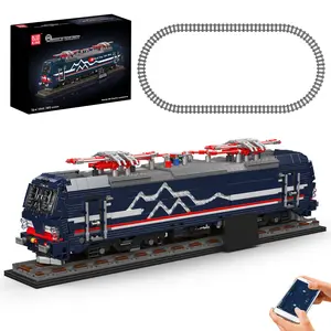 Mould King 12045 Electric Locomotive Remote Control Train Building Block Toy Collectibles