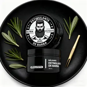Apolo Beard Growth Cream Ultra Potente for Thicker Fuller Beard Care Men 100ml Antibacterial Balm