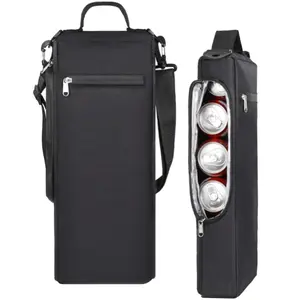 Golf Ice Bag - Men'S Accessories And Small Soft Bag, Insulated Beer Cooler That Can Hold 6 Cans Or Two Bottles of Wine, Sports Bag.