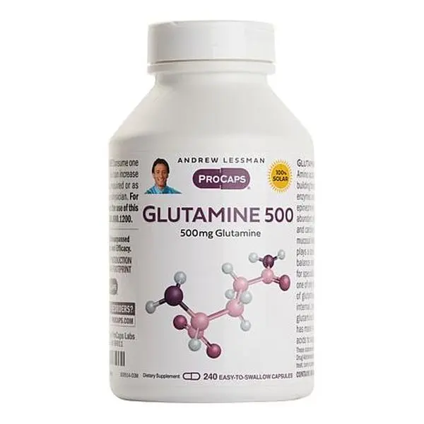 Andrew Lessman Glutamine 500 - 240 Capsules