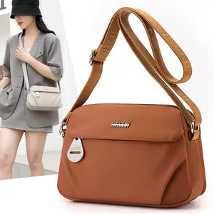 Nylon single-shoulder bag