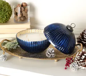 Home Reflections 24oz Lidded Ornament Candle