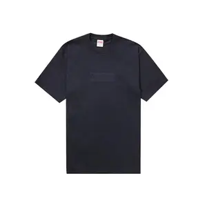 Supreme Men's Tonal Box Logo Tee Navy, from StockX