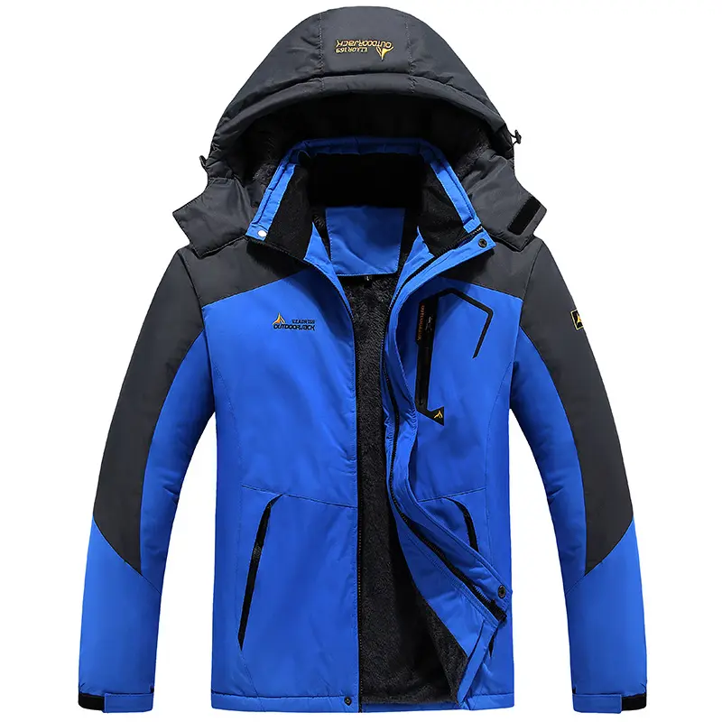 Men's Windproof Skiing Jacket Waterproof Insulated Fleece Thermal Snowboard Parka