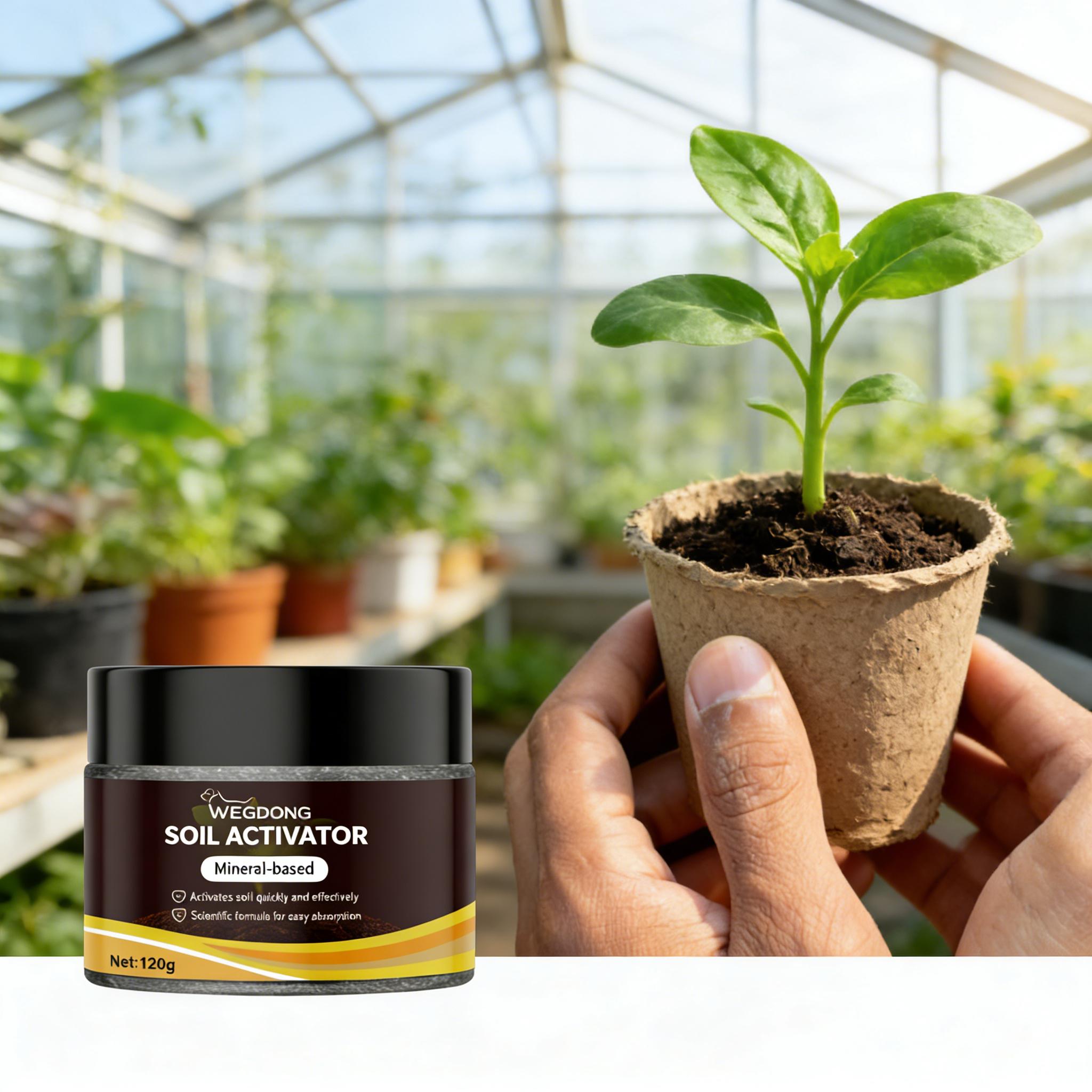 Yegbong soil activator, horticultural nutrient soil, mineral source, loose soil, prevention of compaction, promotion of rooting, flower fertilizer