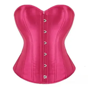 Women's Sexy Boned Overbust Shaper Gothic Push Up Corsets Strap Bustiers Top Party Clubwear for Slimming Silhouette S-6XL New in