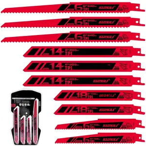 10- Reciprocating   Set, 6 to 9 Inch Metal/Woodcutting  , Pruner