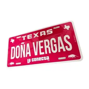 Dona Vergas novelty plate
